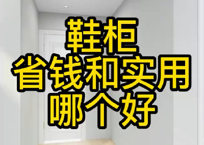 鞋柜省钱和实用哪个您更喜欢