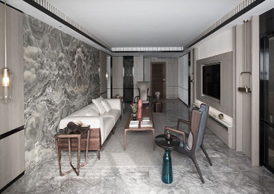 东方轻奢美学的城市住宅