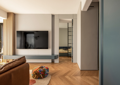 89㎡异形户型改造，一个浓郁可爱的小家