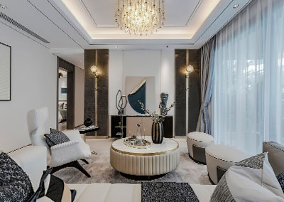 中粮瑞府样板间E1户型