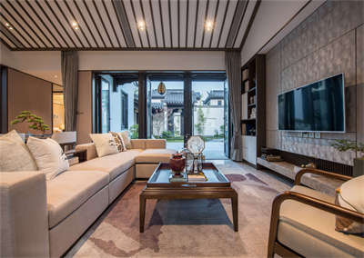 融创藏马山中式别墅