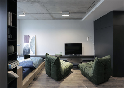 小公寓设计，简洁而舒适 